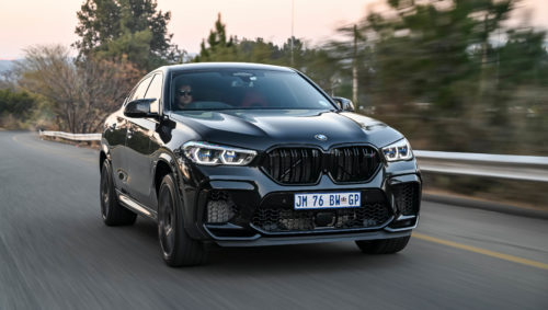 Black BMW X6 M Competition