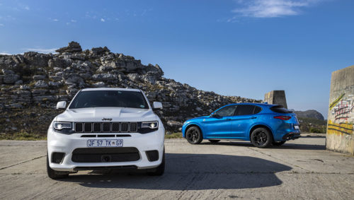 Jeep Trackhawk and Alfa Romeo Stelvio Q